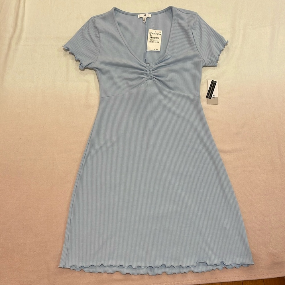 BP. mini blue dress.